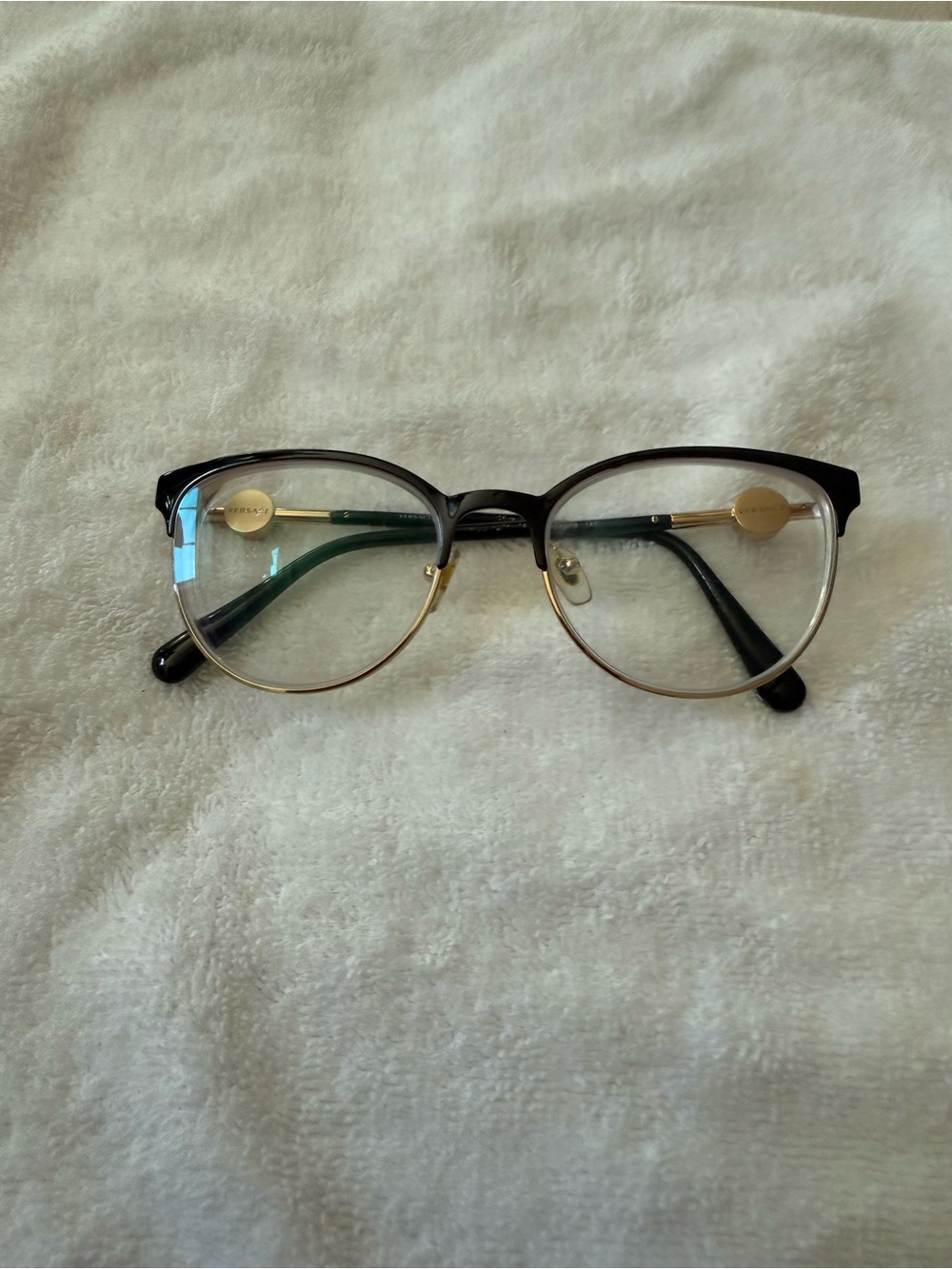 Versace Womenโs Medusa 1271 Eyeglasses